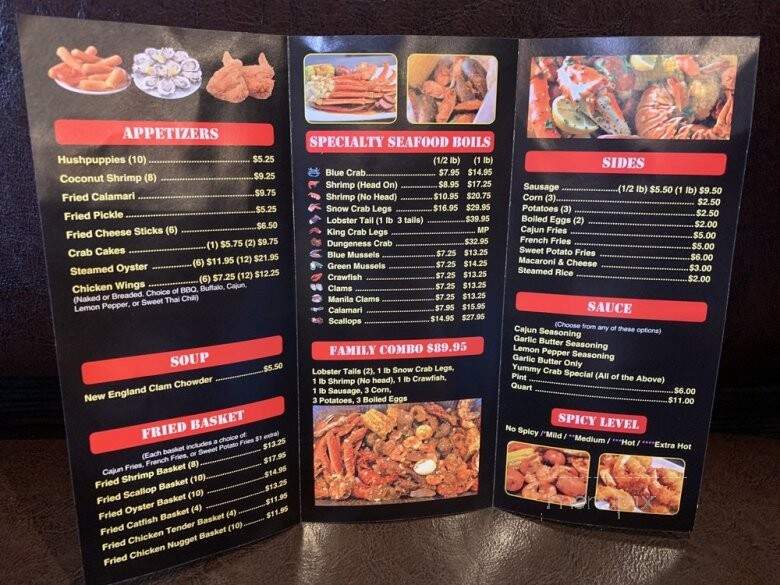 Yummy Crab Juicy Seafood - Winter Garden, FL menu_pic