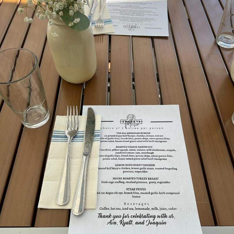 Twohey's Restaurant - South Pasadena, CA menu_pic
