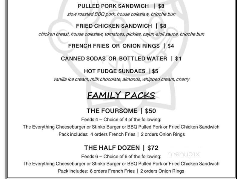 Twohey's Restaurant - South Pasadena, CA menu_pic
