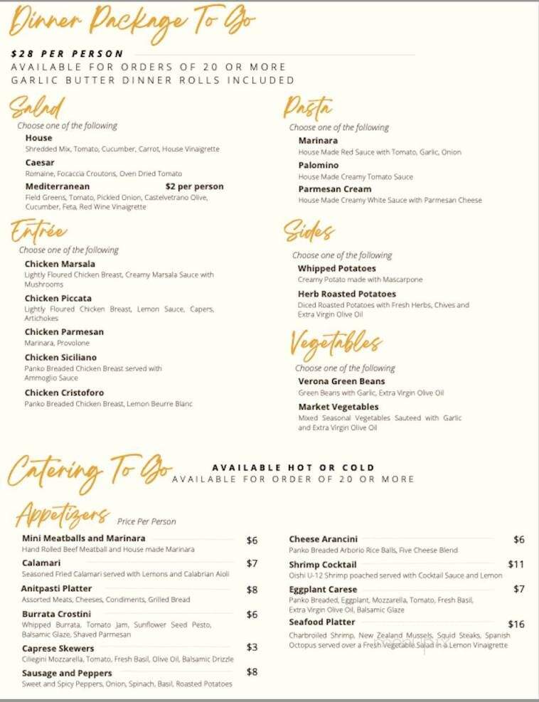 Bar Verona - Washington, MI menu_pic