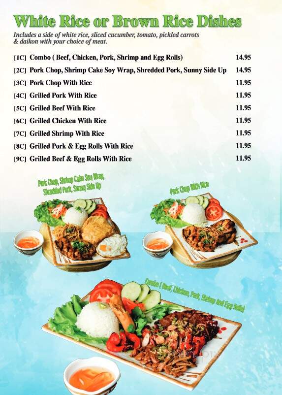 Pho 92 DIA - Denver, CO menu_pic