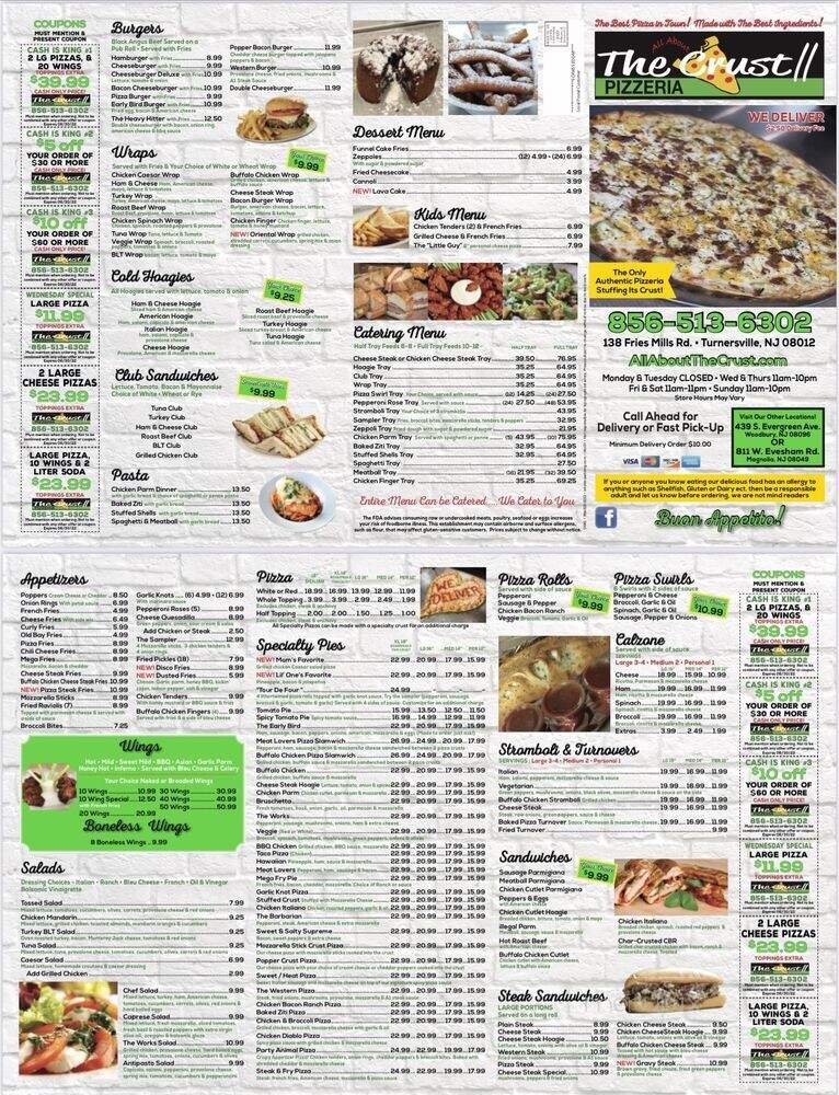 All About the Crust 2 - Turnersville, NJ menu_pic