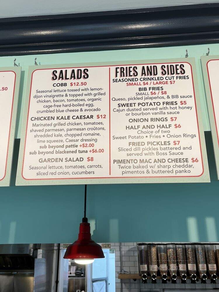 Barrier Island Burgers - Normandy Beach, NJ menu_pic