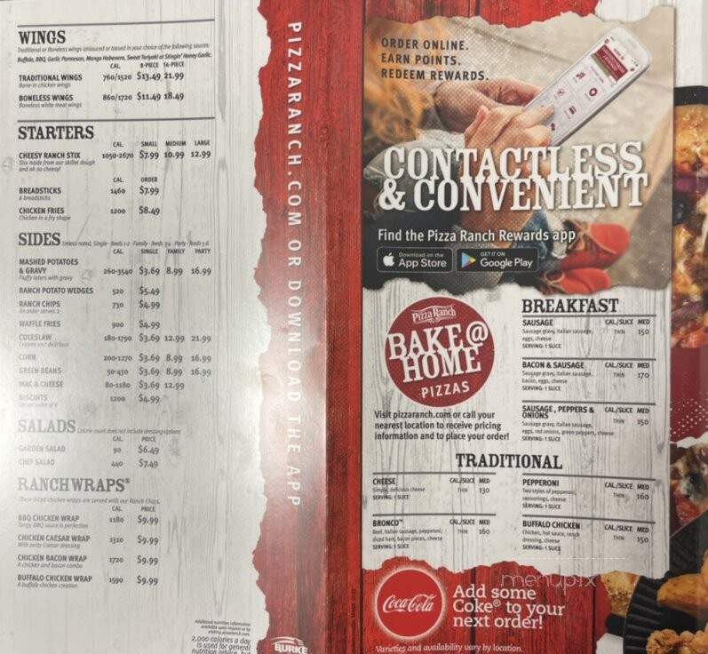 Pizza Ranch - Hendersonville, TN menu_pic