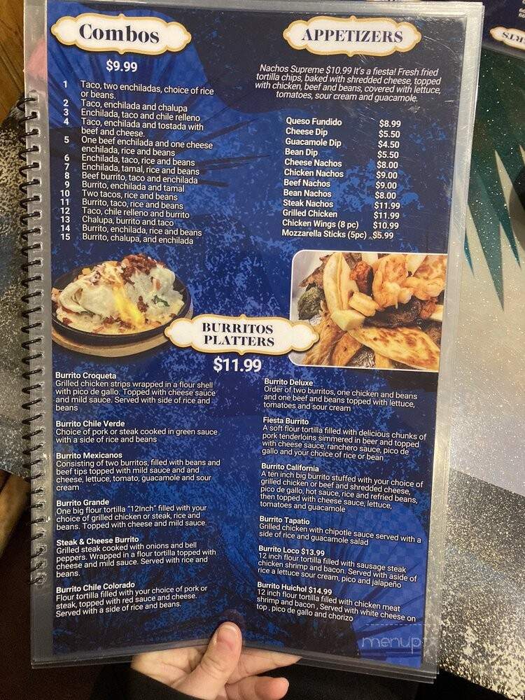 Blue TeQuila - Sergeant Bluff, IA menu_pic