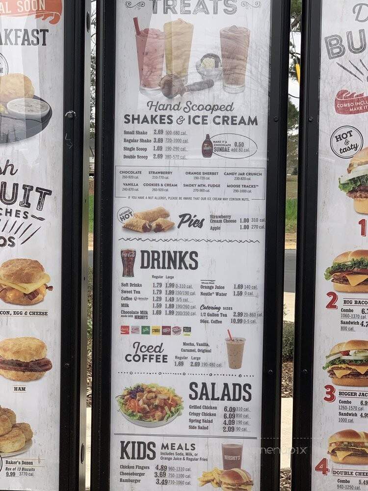 Jack's - Sylacauga, AL menu_pic