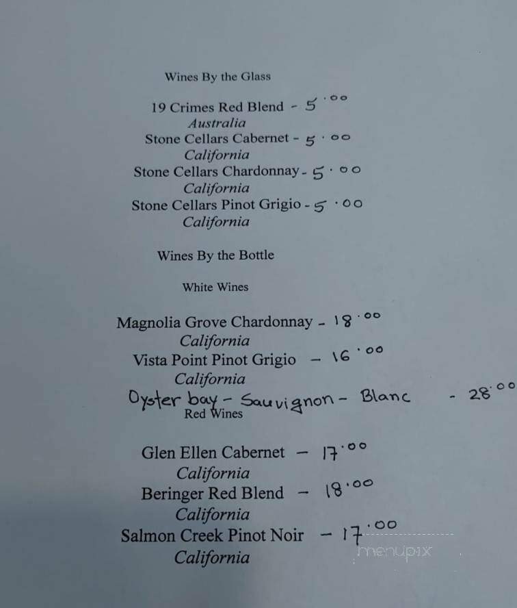 Mystic Royal - Stonington, CT menu_pic