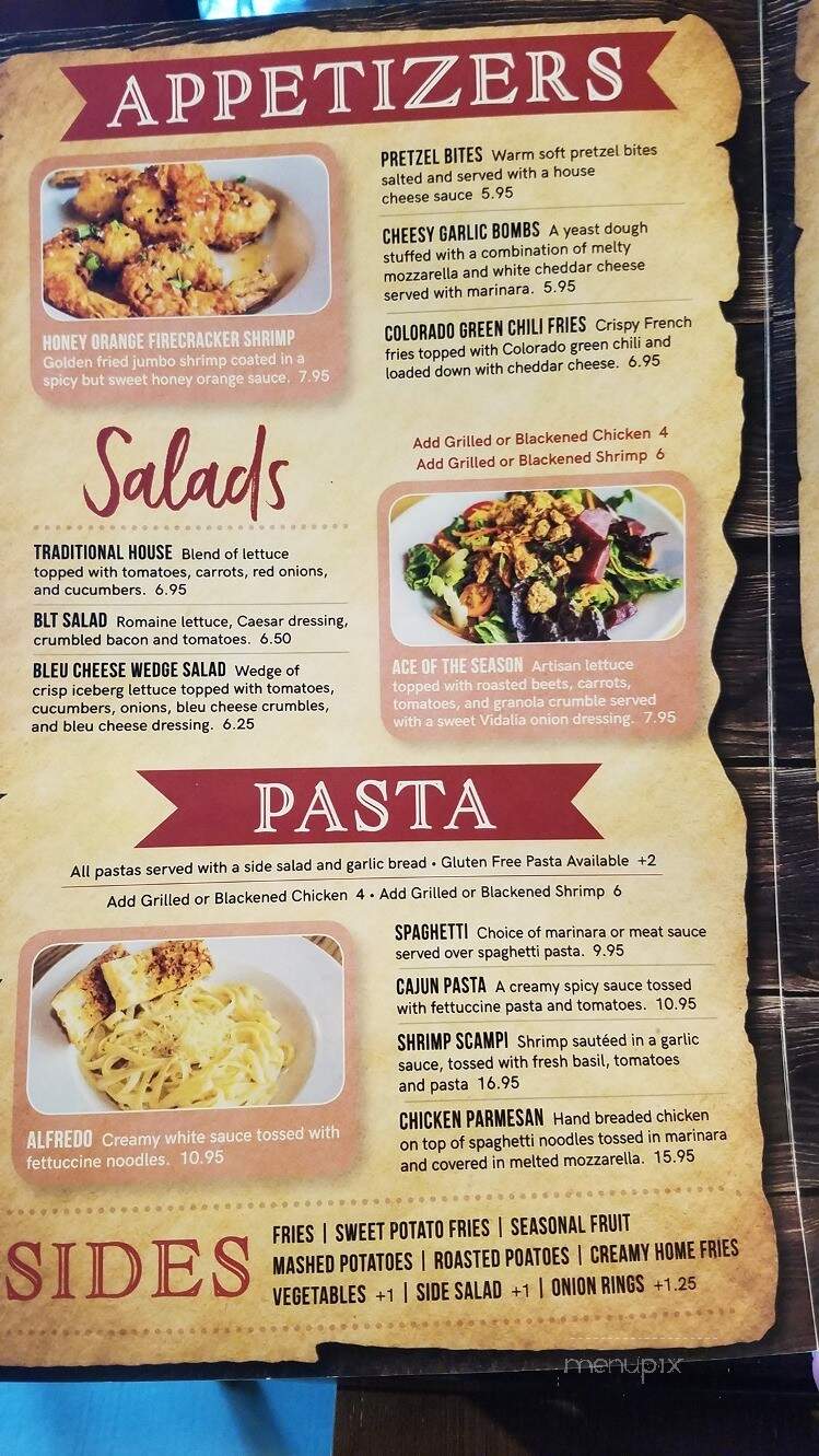 No 3 Grill - Spruce Pine, NC menu_pic