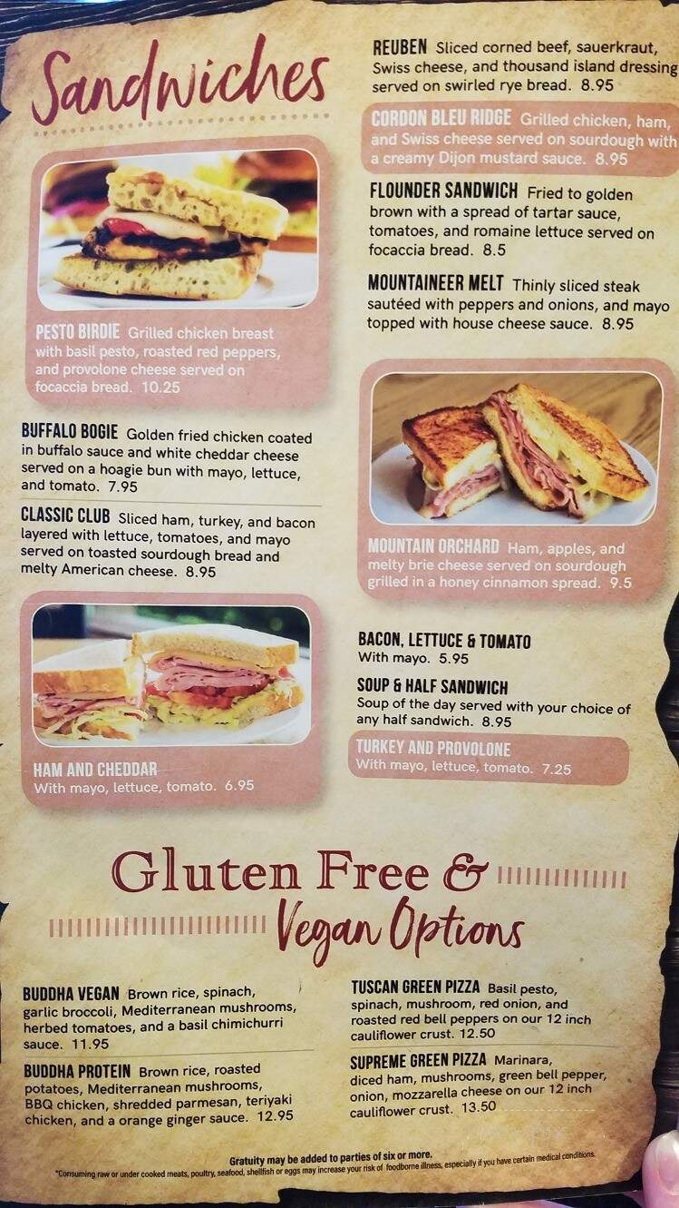 No 3 Grill - Spruce Pine, NC menu_pic