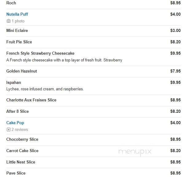 Pompadour Beverly Hills - Beverly Hills, CA menu_pic