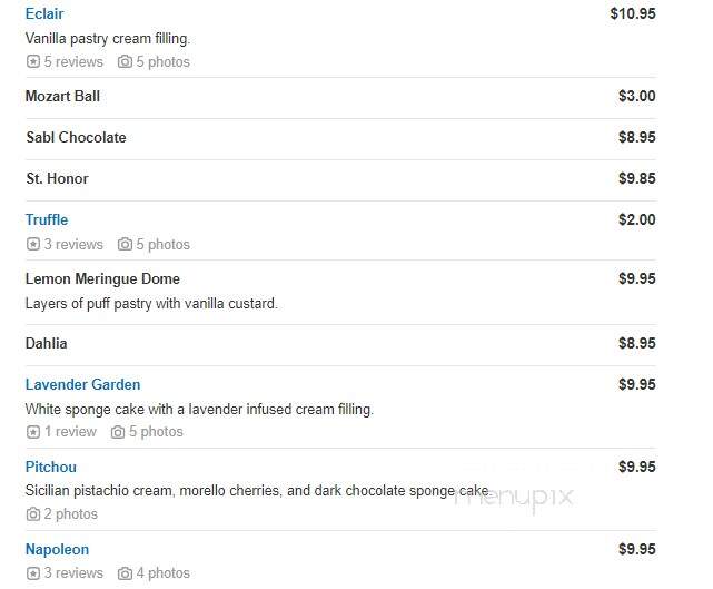 Pompadour Beverly Hills - Beverly Hills, CA menu_pic