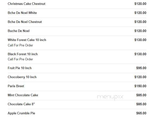 Pompadour Beverly Hills - Beverly Hills, CA menu_pic