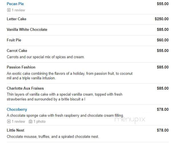 Pompadour Beverly Hills - Beverly Hills, CA menu_pic