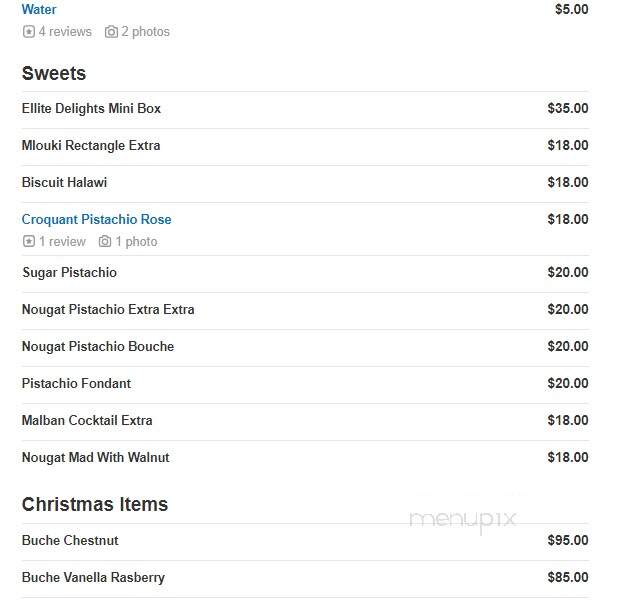 Pompadour Beverly Hills - Beverly Hills, CA menu_pic