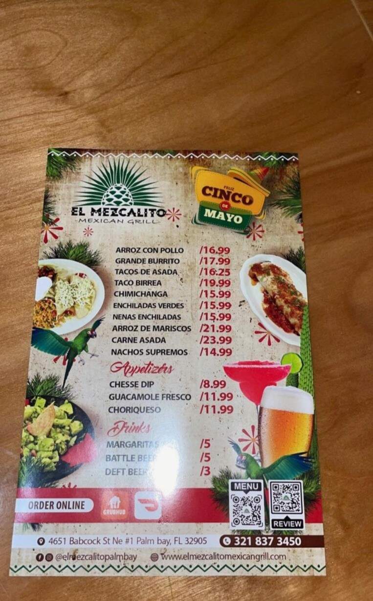 El Mezcalito Mexican Grill - Palm Bay, FL