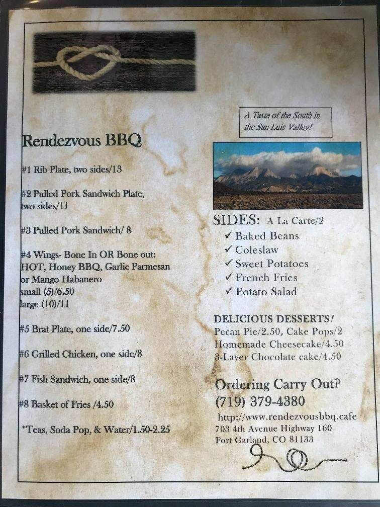 Rendezvous BBQ - Fort Garland, CO