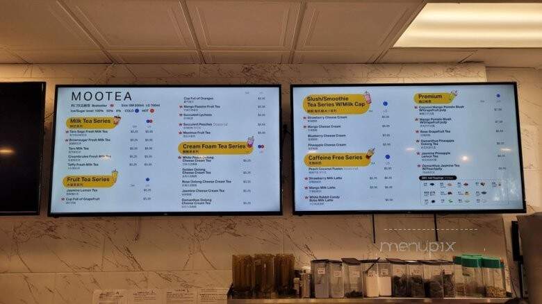 Moo Tea - Duluth, GA menu_pic