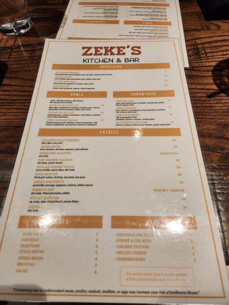 Zeke's Kitchen & Bar - Smyrna, GA
