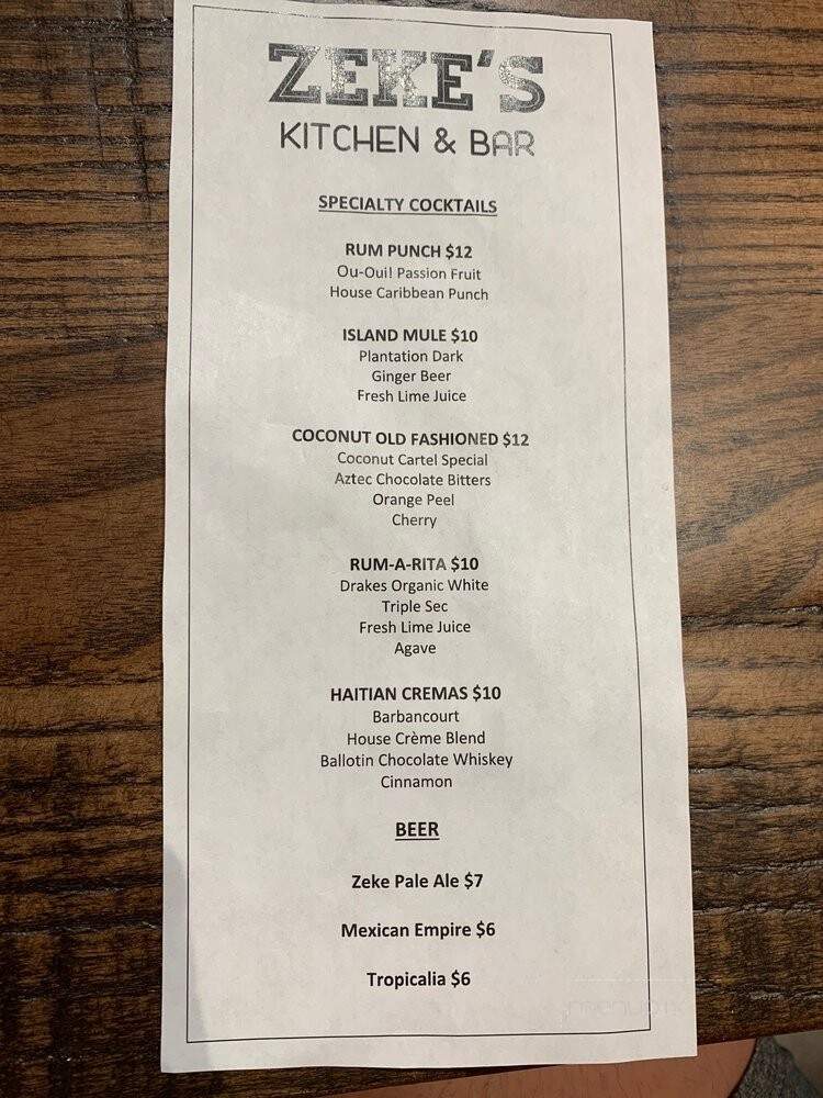 Zeke's Kitchen & Bar - Smyrna, GA