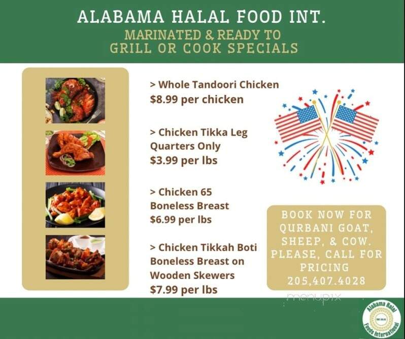 Alabama Halal Foods - Hoover, AL