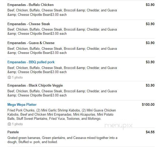 Konoz Restaurant - Newark, NJ menu_pic
