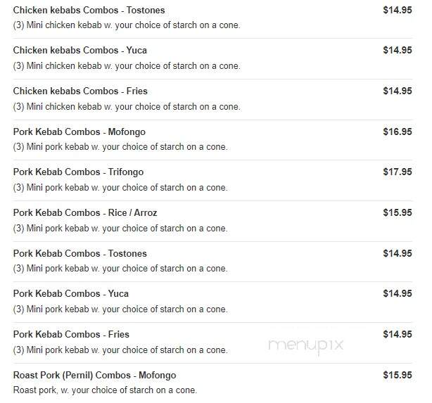 Konoz Restaurant - Newark, NJ menu_pic