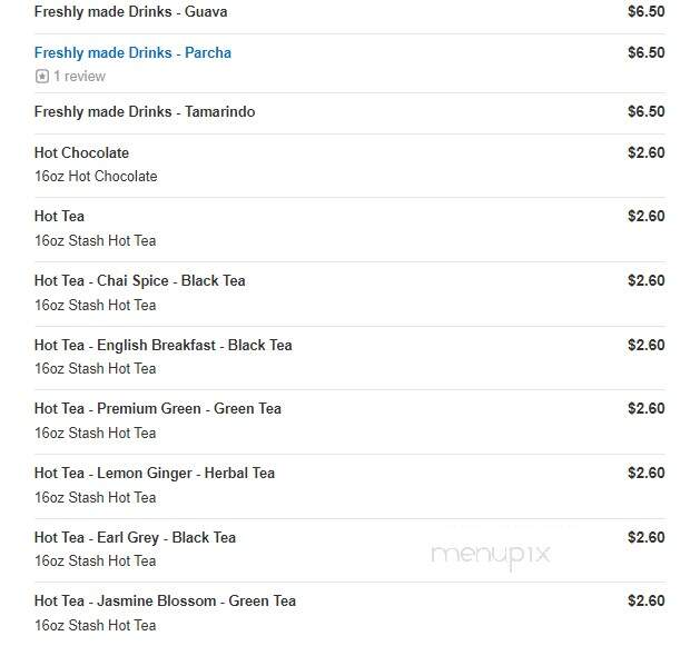 Konoz Restaurant - Newark, NJ menu_pic