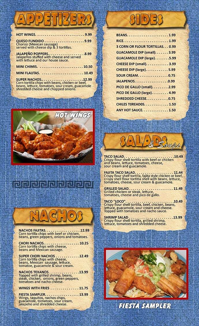 El Loro Mexican Restaurant - Belle Plaine, MN menu_pic