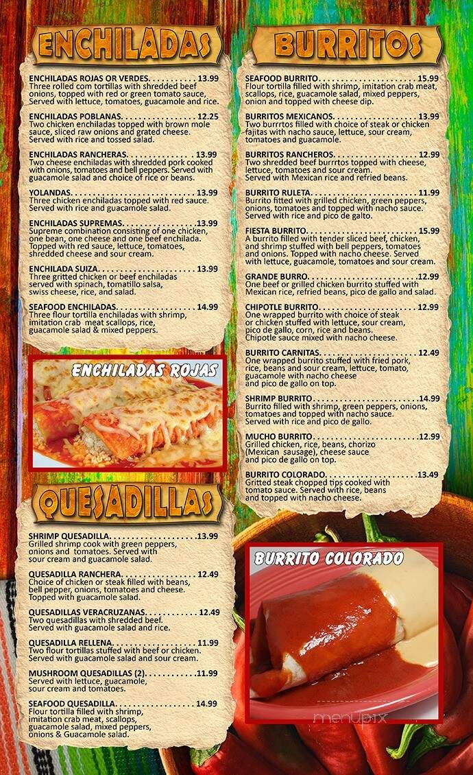 El Loro Mexican Restaurant - Belle Plaine, MN menu_pic