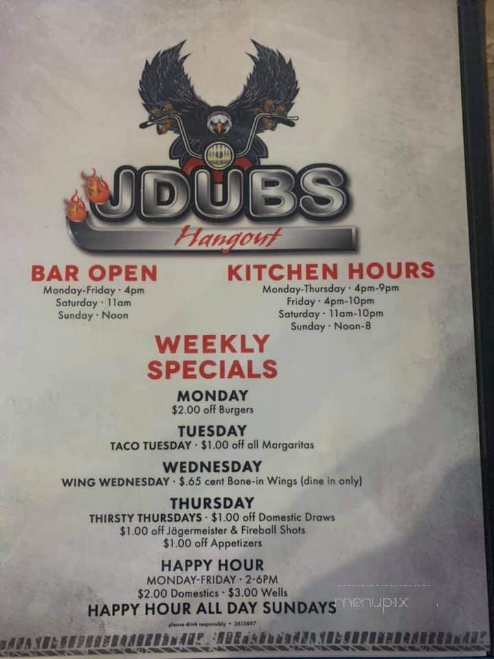 JDub's Hangout Bar and Grill - Bennington, NE