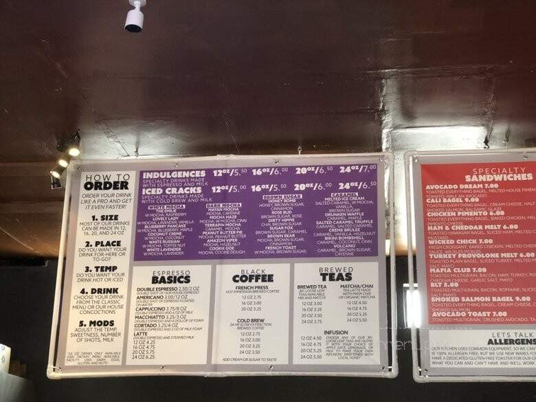 Coffee Mafia - Auburn, AL menu_pic