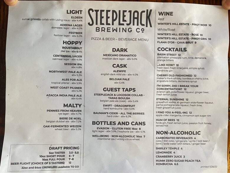 Steeplejack Pizza and Beer - Portland, OR