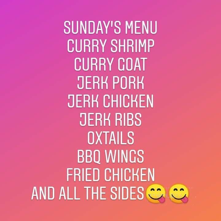 Reid' Jerk Shack - Essex, MD menu_pic
