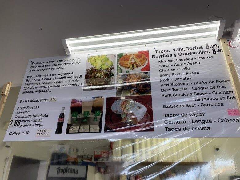 Carniceria y Taqueria Jalisco 2 - Lebanon, TN menu_pic