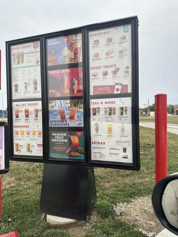 Scooter's Coffee Drive-Thru - Macon, MO menu_pic