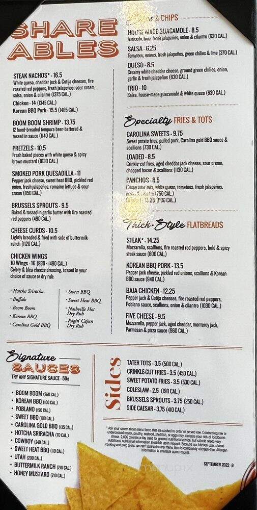 Brass Tap Craft Beer Bar - Hapeville, GA menu_pic