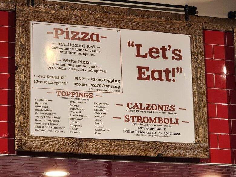 Aiello's Pizza - Allison Park, PA menu_pic