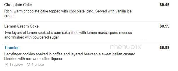 Johnny Carino's Italian - Columbus, IN menu_pic