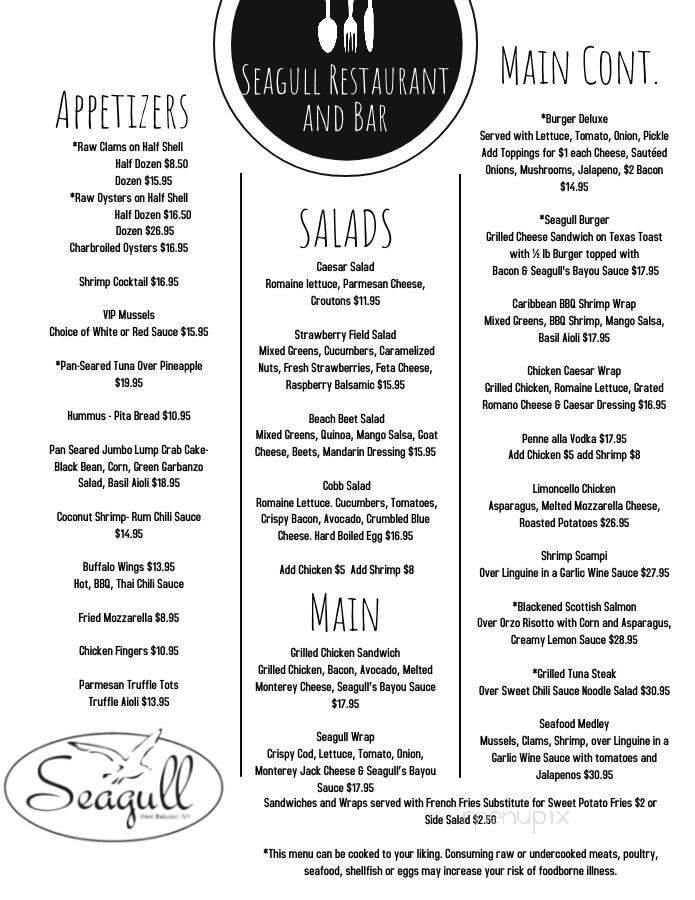 Seagull Restaurant and Bar - West Babylon, NY