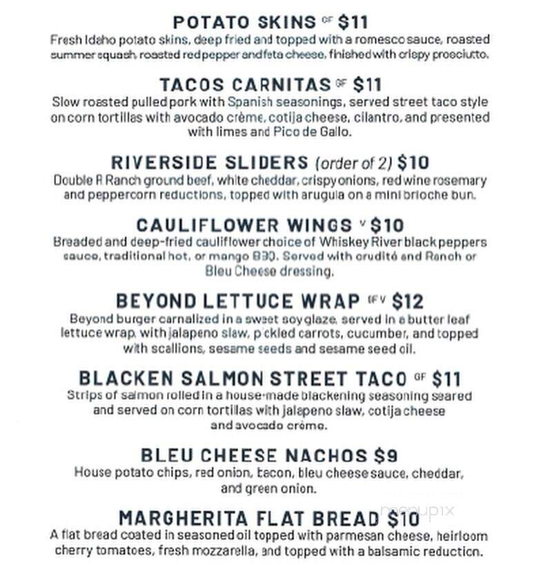 Riverside Grill - Boise, ID menu_pic