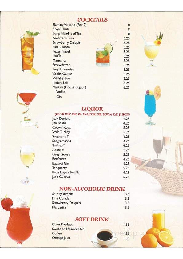 Golden Dragon II - Hartsville, SC menu_pic