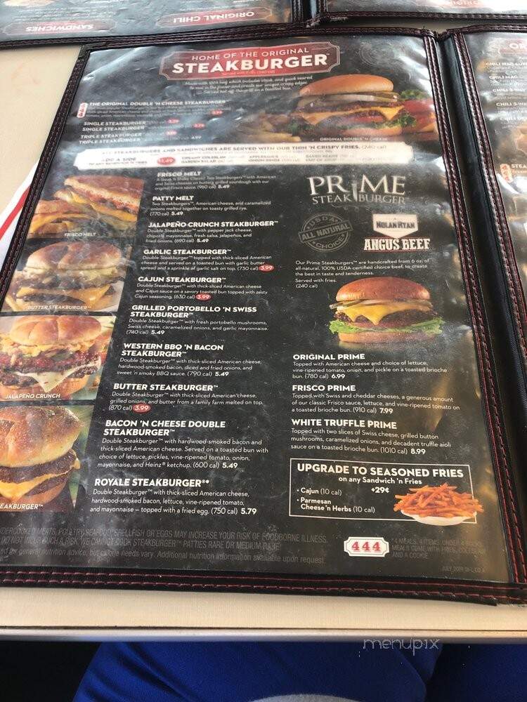 Steak 'n Shake - Hoover, AL menu_pic