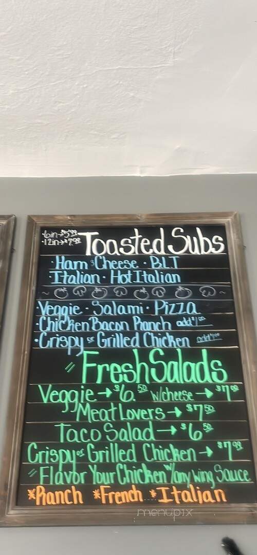 Pizza Shack - Woodsfield, OH menu_pic