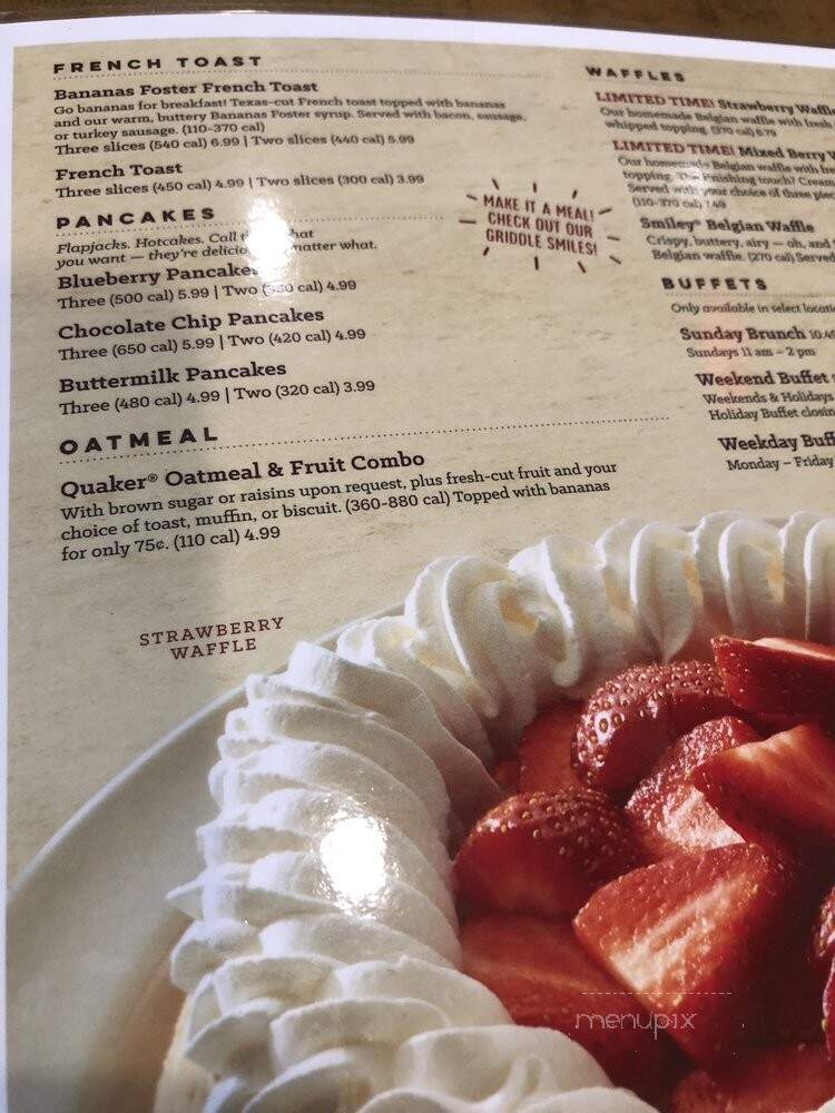 Eat N Park - Uniontown, PA menu_pic