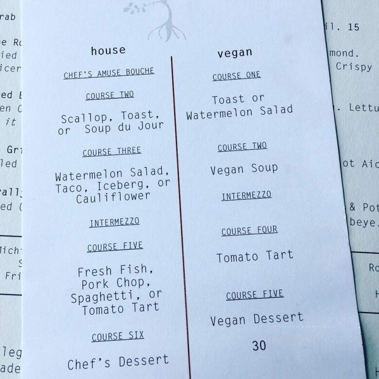 The Root Restaurant Bar - White Lake, MI menu_pic