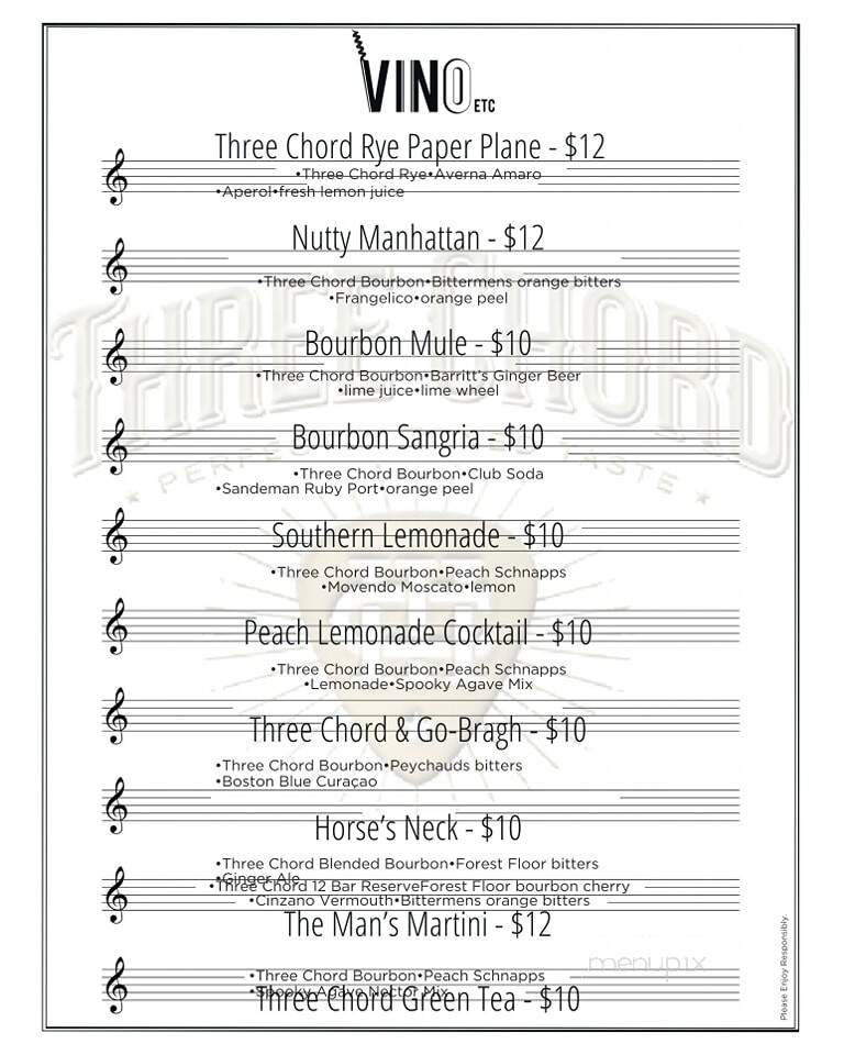 Vino Etcetera! - Oconomowoc, WI menu_pic