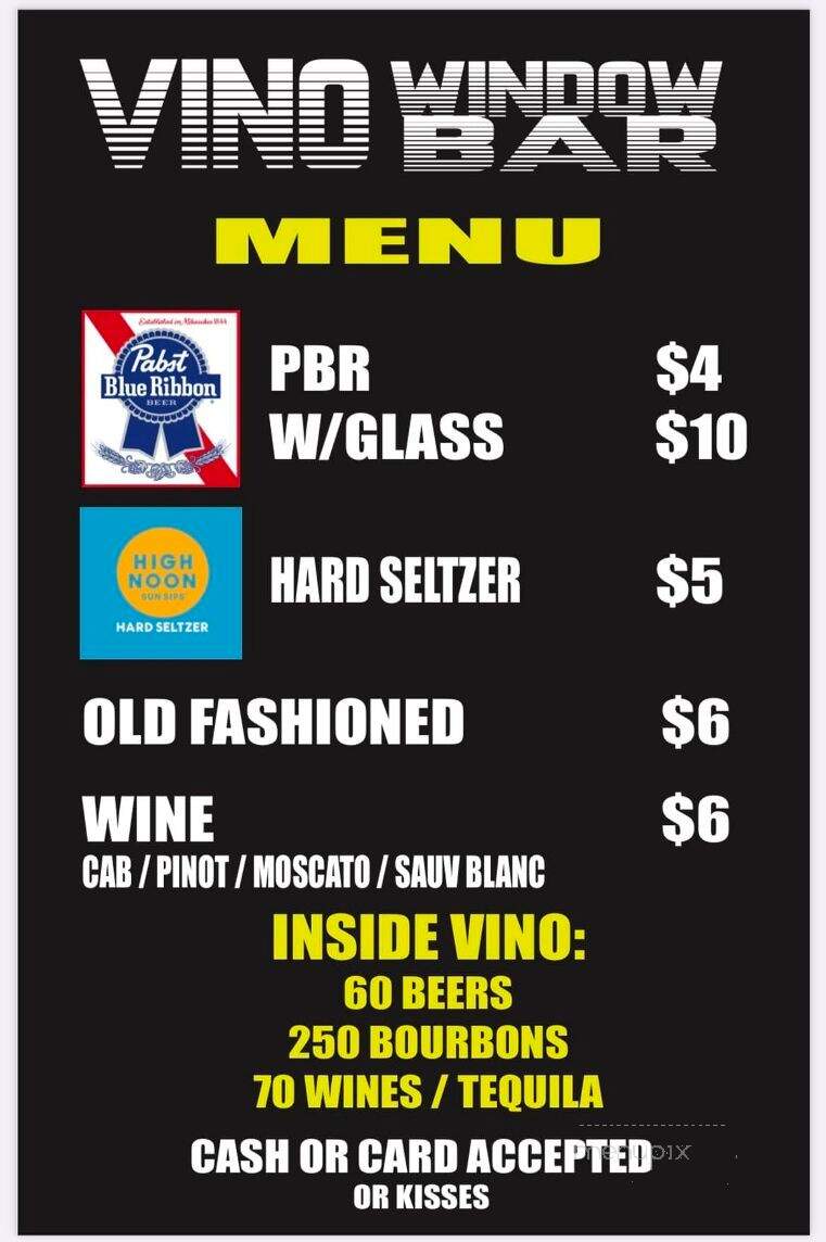 Vino Etcetera! - Oconomowoc, WI menu_pic