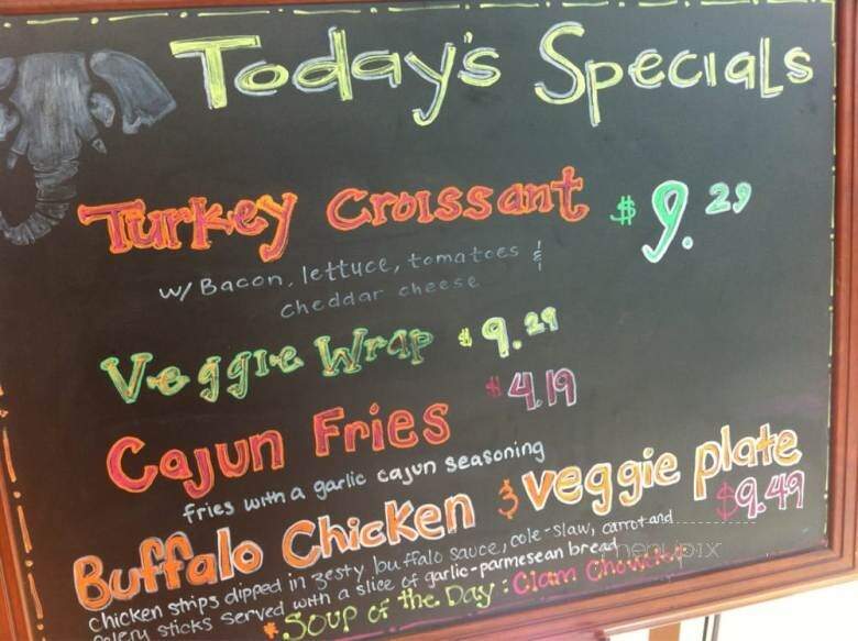 Sabertooth Grill at the San Diego Zoo - San Diego, CA menu_pic