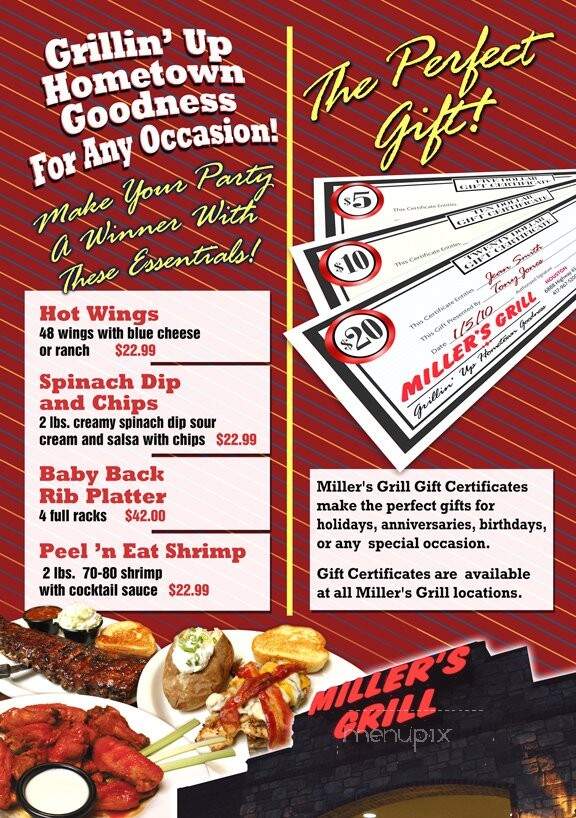 School House Grill Varsity Lounge at Benton Square - Rolla, MO menu_pic