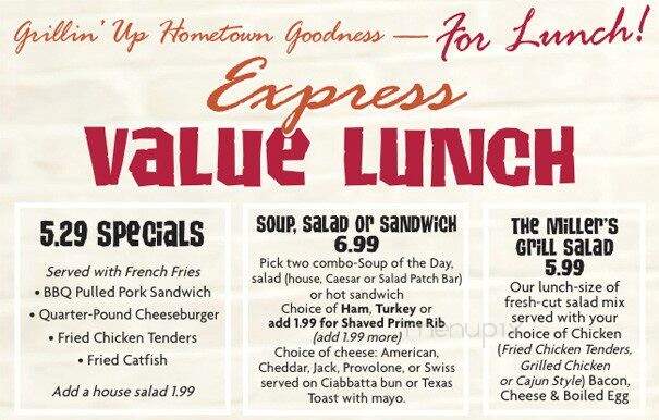 School House Grill Varsity Lounge at Benton Square - Rolla, MO menu_pic